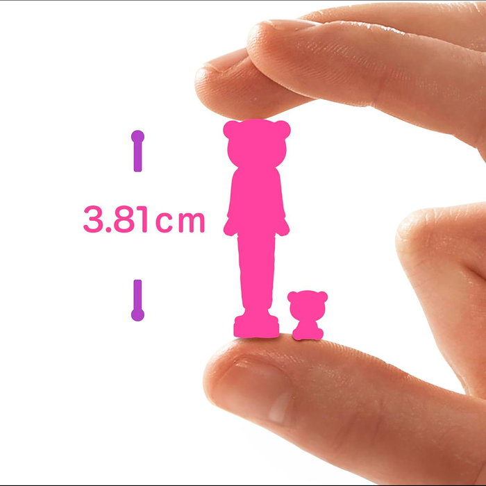 Barbie Mini-BarbieLand Cutie Reveal Poupée de 3,8 cm et son animal