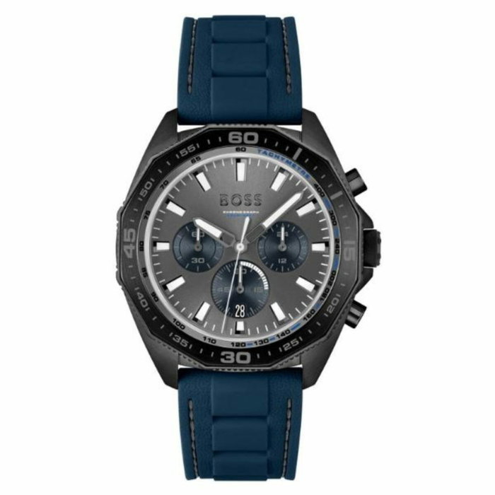 Hugo Boss 1513972 Montre Analogique Bleu et Gris Hugo Boss 1513972 Montre Analogique Bleu et Gris