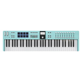 Arturia Keylab Essential 61 Mk3 Aquamarine - Clavier contrôleur USB 61 touches Edition Limitée