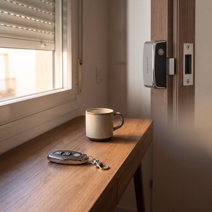 LINCE Supratronik Verrou Électronique Invisible avec 3 Télécommandes