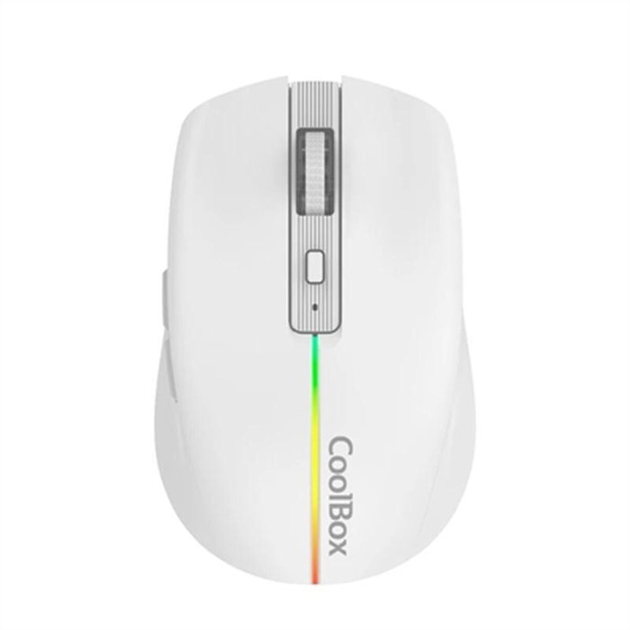 CoolBox Souris Gaming W01 Blanche 1600 DPI CoolBox Souris Gaming W01 Blanche 1600 DPI
