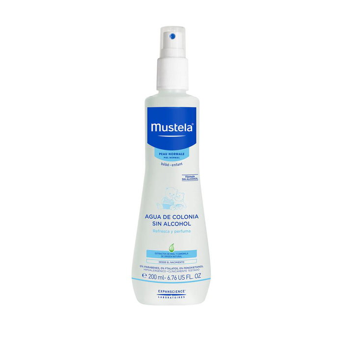 Mustela Eau de Cologne Sans Alcool pour Bébé 200 ml - Soin Doux et Parfumé Mustela Eau de Cologne Sans Alcool pour Bébé 200 ml - Soin Doux et Parfumé