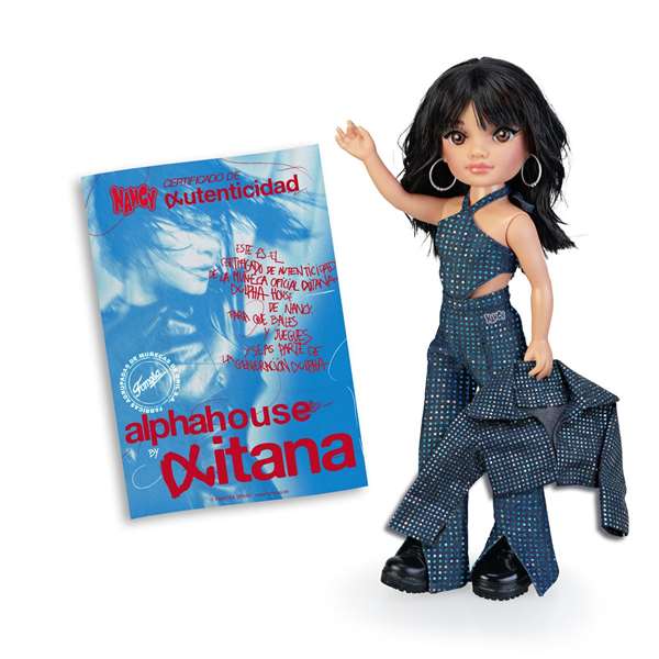 Famosa - Muñeca Nancy Aitana Alphahouse - Poupée avec âge minimum recommandé de 3 ans