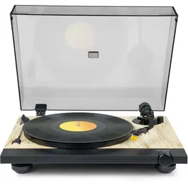 Audio-Technica Platine vinyle AT-LP60XUSB - Lecteur USB, lecture automatique 33/45 tours, noir, avec cellule AT91 et préampli phono