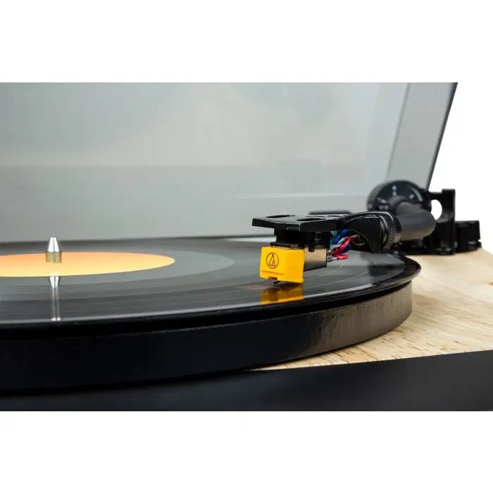 Audio-Technica Platine vinyle AT-LP60XUSB - Lecteur USB, lecture automatique 33/45 tours, noir, avec cellule AT91 et préampli phono