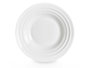 Vivalto Assiette Creuse Ondas Opal 22 cm Blanc – Passe au Lave-vaisselle et Micro-ondes (Set de 24)