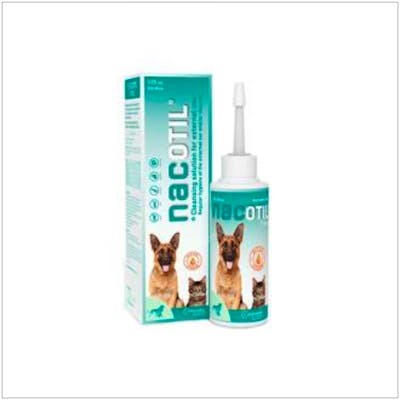 OPKO Nacotil Solution Otique 125 Ml Vétérinaire OPKO Nacotil Solution Otique 125 Ml Vétérinaire