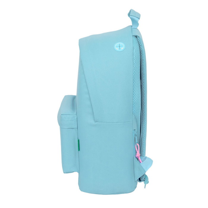 Benetton Cartable benetton basics Celeste 31 x 41 x 16 cm Benetton Cartable benetton basics Celeste 31 x 41 x 16 cm