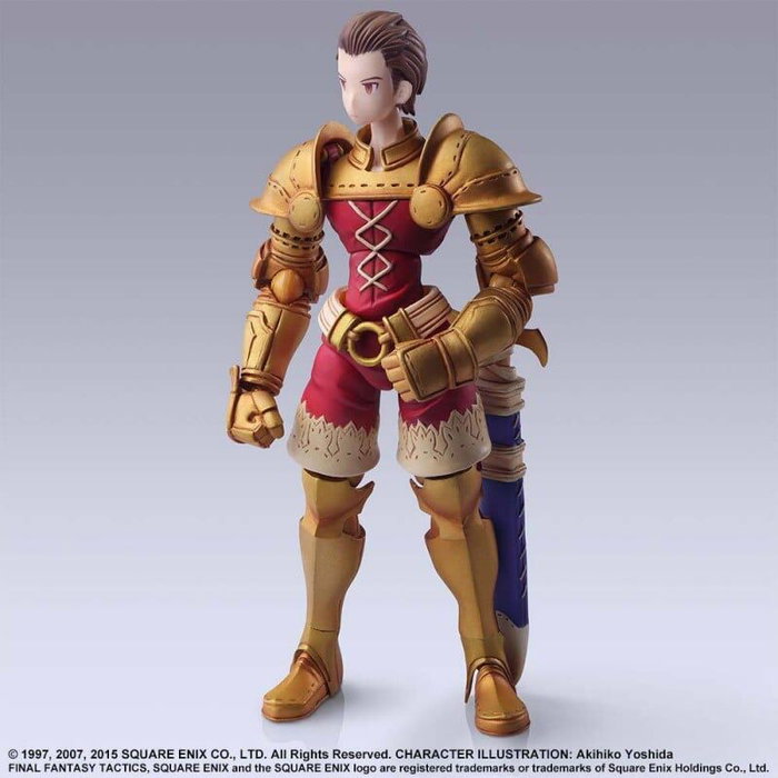 SQUARE-ENIX Delita Heiral Final Fantasy Tactics Bring Arts 14cm