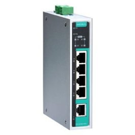 Moxa EDS-G205A-4PoE-T Commutateur Ethernet 5 ports Gigabit avec 4 ports PoE+
