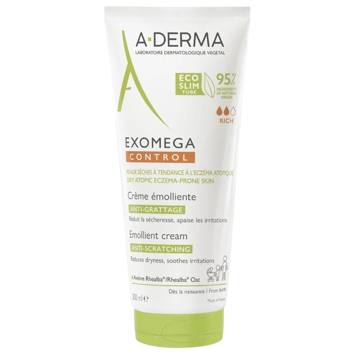 A-Derma EXOMEGA CONTROL crème émolliente 200 ml