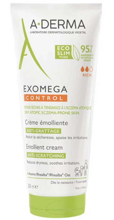 A-Derma EXOMEGA CONTROL Crème émolliente 200 ml