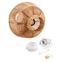 Lampe Suspendue "Barishal" Corde Naturelle SKD-P80013