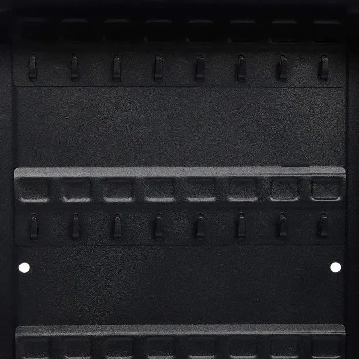 Yale YKB/540/CB2 - Armoire à clés murale en acier avec serrure à combinaison (3 chiffres) - 46 crochets - 30 x 24 x 8 cm - Idéal bureau et logement Yale YKB/540/CB2 - Armoire à clés murale en acier avec serrure à combinaison (3 chiffres) - 46 crochets - 30 x 24 x 8 cm - Idéal bureau et logement