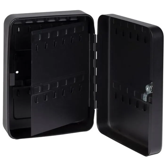 Yale YKB/540/CB2 - Armoire à clés murale en acier avec serrure à combinaison (3 chiffres) - 46 crochets - 30 x 24 x 8 cm - Idéal bureau et logement Yale YKB/540/CB2 - Armoire à clés murale en acier avec serrure à combinaison (3 chiffres) - 46 crochets - 30 x 24 x 8 cm - Idéal bureau et logement