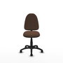 PIQUERAS Y CRESPO Chaise de bureau Aýna marron foncé sans accoudoirs