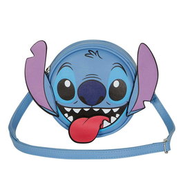 KARACTERMANIA Bolso Disney Tongue Stitch à motif, sac à bandoulière pour femme 18.5x18.5x6 cm