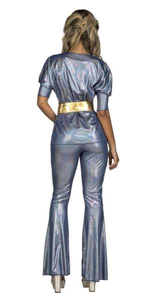 My Other Me Déguisement Silver Disco Taille M-L