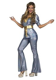 My Other Me Déguisement Silver Disco Taille M-L