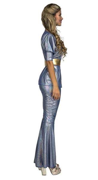 My Other Me Déguisement Silver Disco Taille M-L