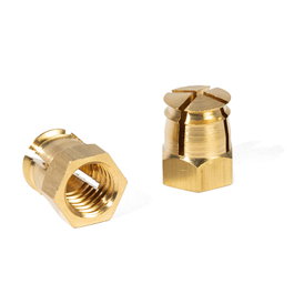 HERRAJES ALK Tuerca expansible en laiton M8x13 pour perçage 10mm