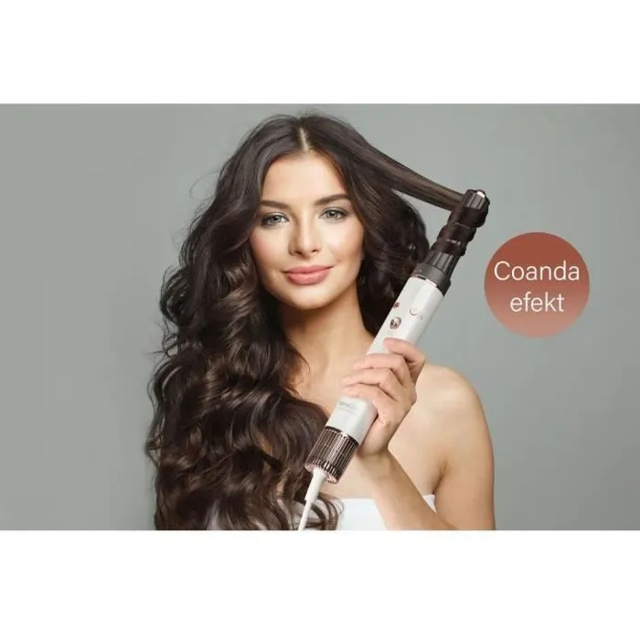 Sencor SHS 9100RS ARTEMISS - Styler d'Air Professionnel avec Moteur BLDC, 3 Vitesses, 4 Températures et 5 Accessoires Sencor SHS 9100RS ARTEMISS - Styler d'Air Professionnel avec Moteur BLDC, 3 Vitesses, 4 Températures et 5 Accessoires