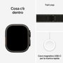 Apple Watch Ultra 3 GPS + Cellular 49mm Titane Noir et Bracelet Trail Loop M/L