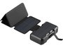 Sandberg Solar 5-Panel Powerbank 27000 – Batterie externe solaire portable 27000 mAh avec panneaux solaires, ports USB-A, USB-C et charge sans fil