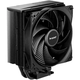 be quiet! Pure Rock 3 BK039 Ventirad CPU Noir avec ventilateur Pure Wings 3 120 mm PWM, 4 caloducs HDT, design compact et haut refroidissement pour processeurs AMD Ryzen/Intel