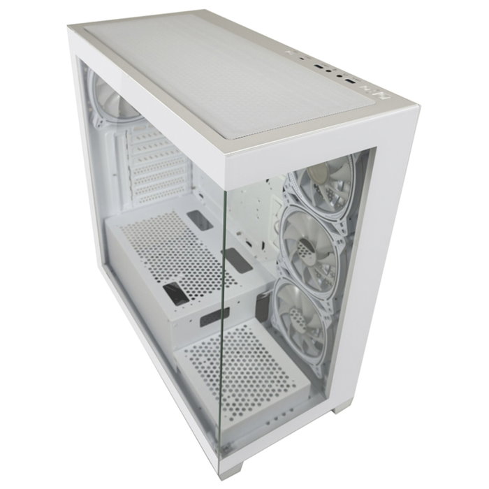LC-Power LC-715W-ON Midi Tower Gaming Case, Blanc
