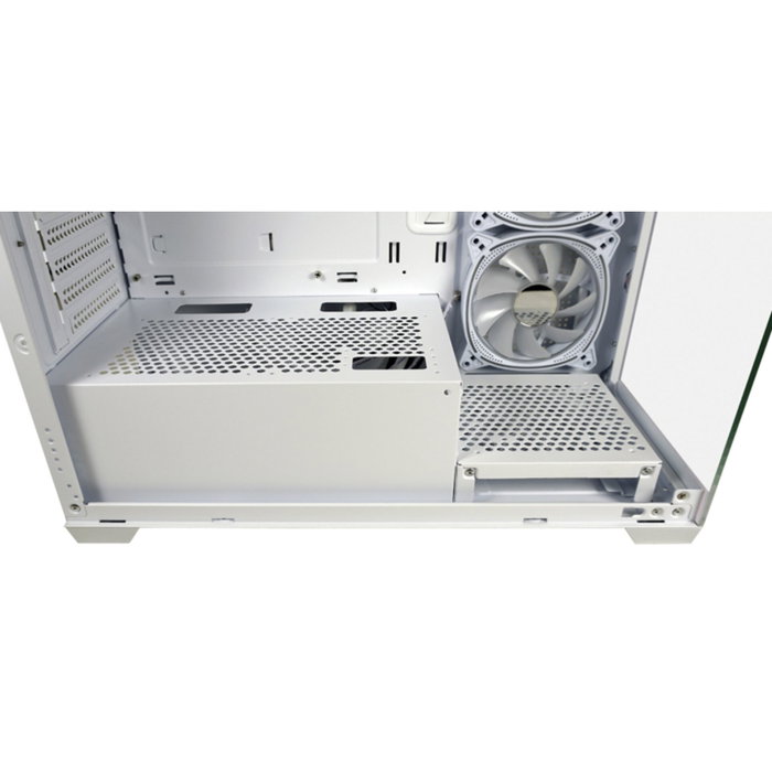 LC-Power LC-715W-ON Midi Tower Gaming Case, Blanc