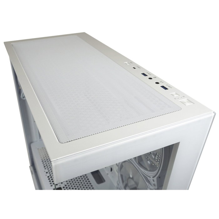 LC-Power LC-715W-ON Midi Tower Gaming Case, Blanc