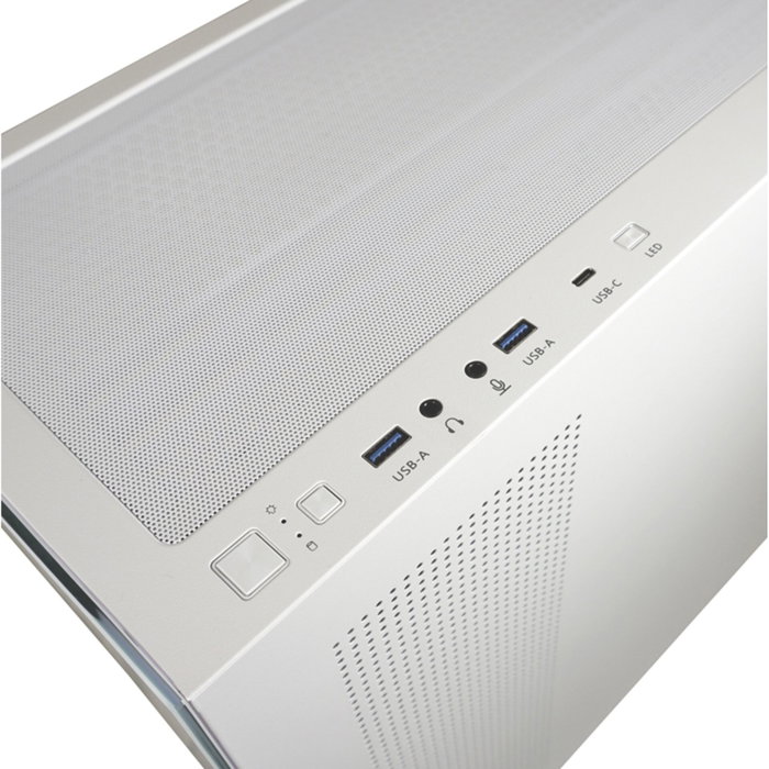 LC-Power LC-715W-ON Midi Tower Gaming Case, Blanc