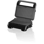 Braun SM5006 Grill à Sandwich Maker 5 - 800 W, Plaques Amovibles Compatibles Lave-Vaisselle, Inox et Noir