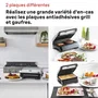 Braun SM5006 Grill à Sandwich Maker 5 - 800 W, Plaques Amovibles Compatibles Lave-Vaisselle, Inox et Noir