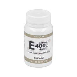 ORTOCEL NUTRI-THERAPY Vitamine E 400UI D-Alpha (Naturelle) 90 Perles