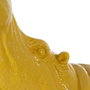 BigBuy Home Figurine Décorative Hippopotame Jaune