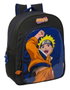 Safta Sac à dos junior Naruto Ninja avec adaptateur pour chariot 32 x 38 x 12 cm
