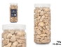 Giftdecor Pot de pierres naturelles blanc 10-20 mm 700 g 6,5 x 15,8 cm (Set de 12)