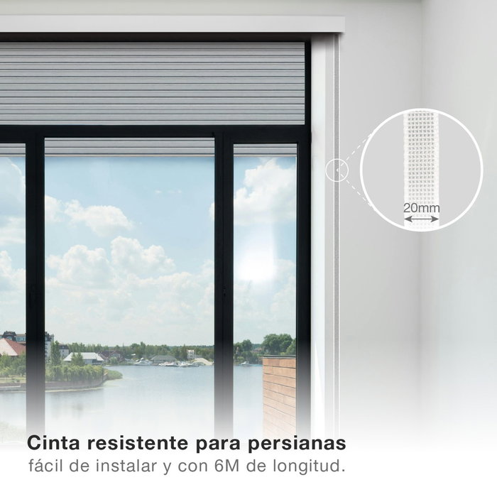 Hantums Cinta persiana 6M 20mm Gris Hantums Cinta persiana 6M 20mm Gris