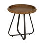 Table d'appoint Noir Naturel 52 x 52 x 54,5 cm