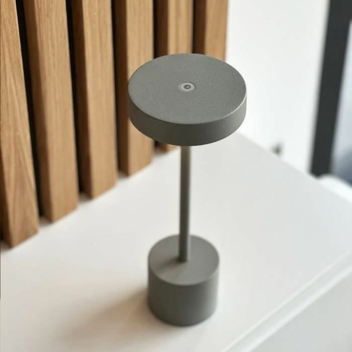 Lumisky ROBY GREY Lampe de table sans fil Gris clair
