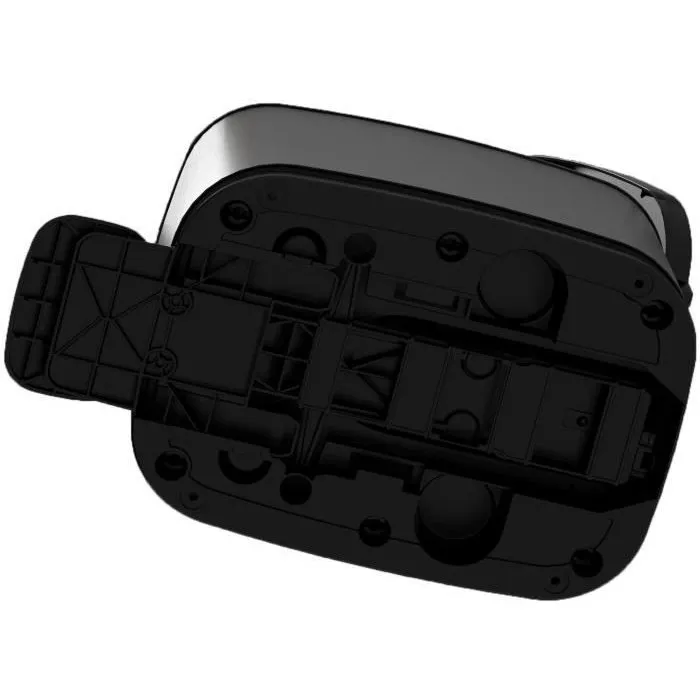 KIS Poubelle à pédale Chic Bin Style, 42.5L, Noir, polypropylène, joint anti-odeur, pédale rétractable - KIS