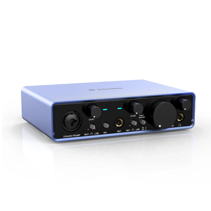 DONNER Livejack Lite Interface Audio USB-C 2 Entrées 2 Sorties 24 bits/192 kHz Préampli Classe A DONNER Livejack Lite Interface Audio USB-C 2 Entrées 2 Sorties 24 bits/192 kHz Préampli Classe A