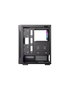 Antec VX-320 Boîtier PC Gaming ATX Mid Tower avec 4 Ventilateurs ARGB et Panneau en Verre Trempé
