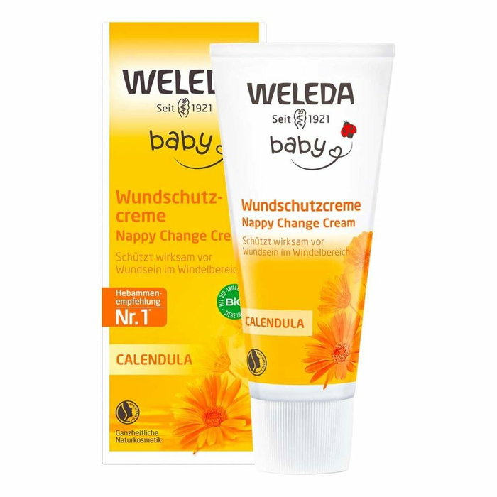 Crème protectrice pour le change Weleda Baby Calendula 75 ml Crème protectrice pour le change Weleda Baby Calendula 75 ml