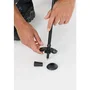 Whistler Beckley Bâtons de Marche Pliables en Aluminium 7075 Noir - Trekking et Randonnée