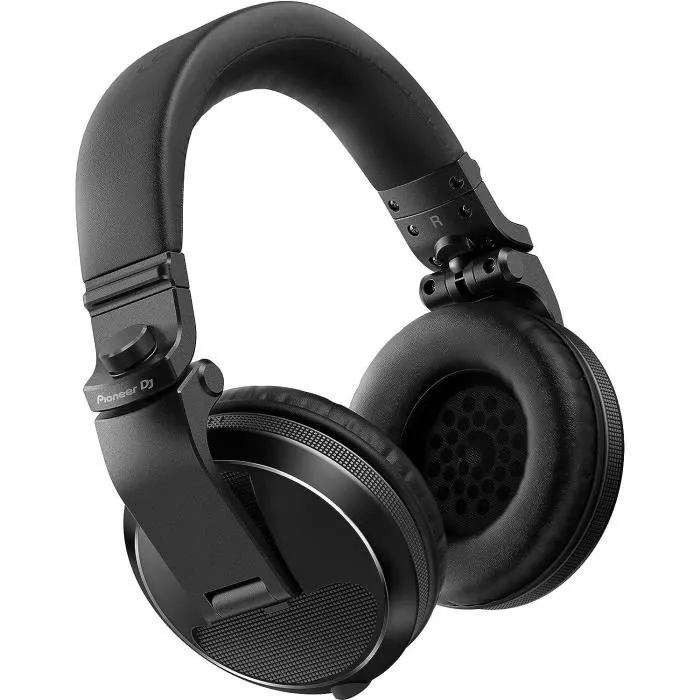 Pioneer DJ - Casque DJ filaire HDJ-X5 Noir - Design robuste, son exceptionnel et confort optimal pour les DJ Pioneer DJ - Casque DJ filaire HDJ-X5 Noir - Design robuste, son exceptionnel et confort optimal pour les DJ