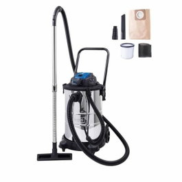 Scheppach VC50 Aspirateur eau et poussière, Cuve inox 50L, 2000W