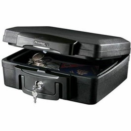 Master Lock Coffre-fort H0100EURHRO Ignifuge et Étanche 4,9 L Noir